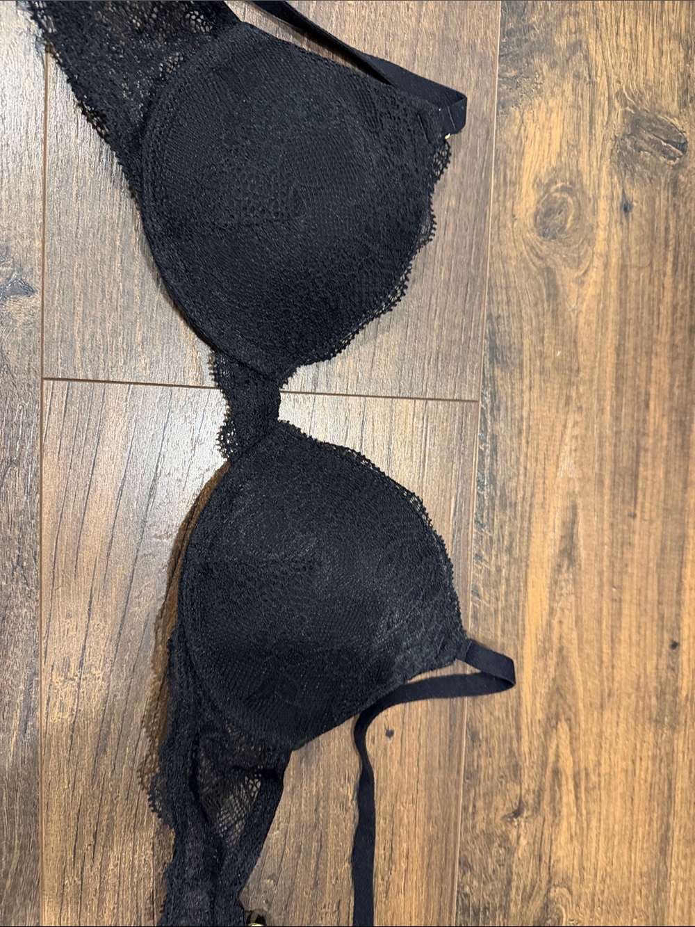 Pepper Black Lace Lift Up Bra - Women Intimates